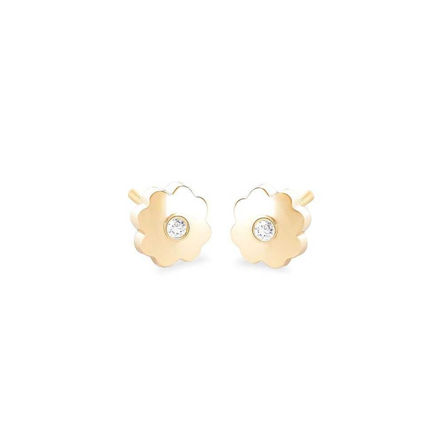 Joyas Joyas Terrones | Pendientes Eles Ni A Oro 18K 61A3212/2