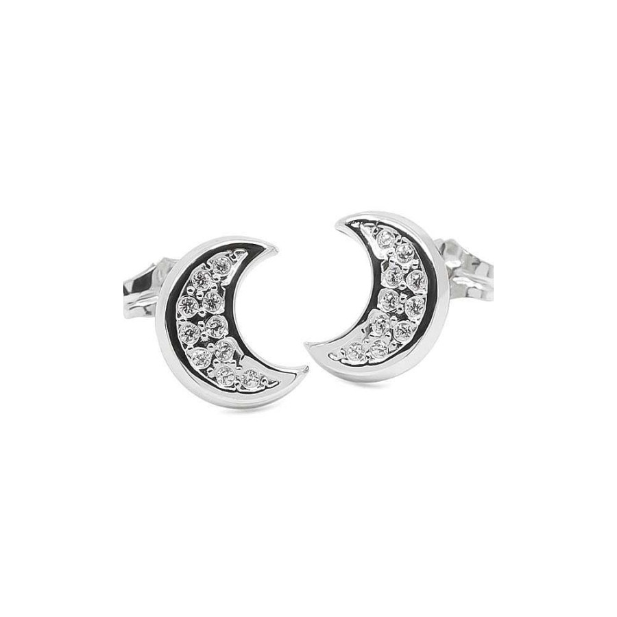 Joyas Joyas Terrones | Pendientes Eles Mujer Oro Blanco 41B3390