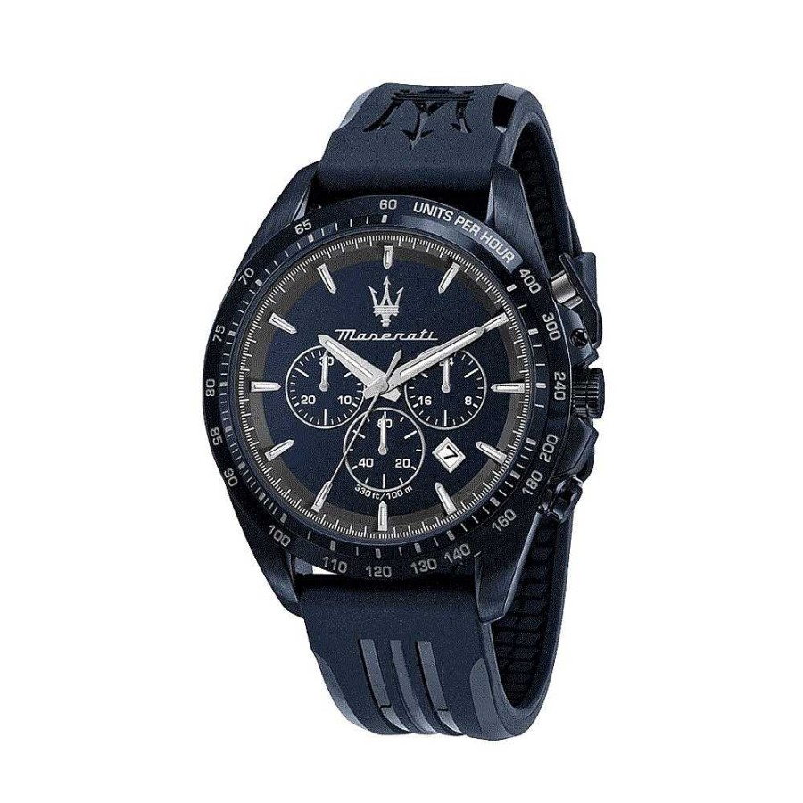 Relojes Maserati | Reloj Cron Metro Azul Hombre Maserati Traguardo