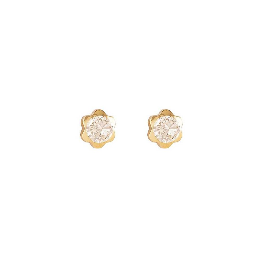 Infantil Joyas Terrones | Pendientes Eles Ni A Oro 18 K 61A1033/4