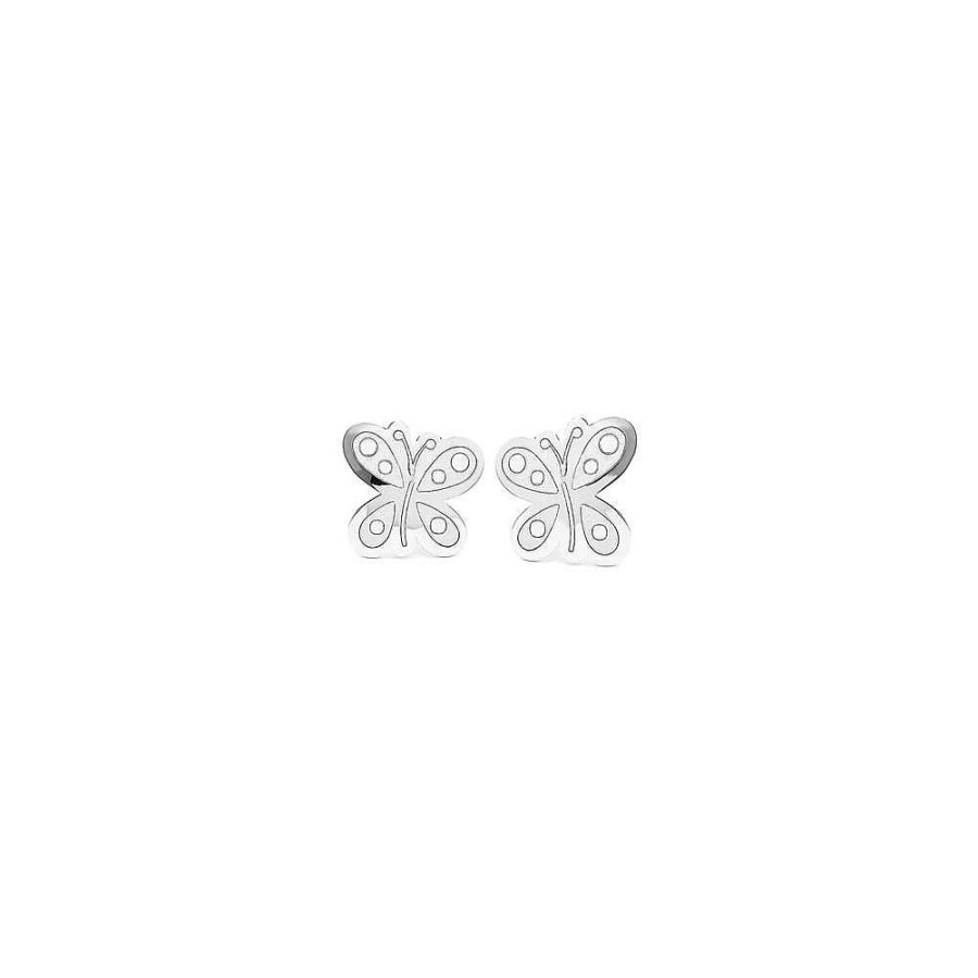 Infantil Joyas Terrones | Pendientes Eles Ni A Oro 18K 5Bp471