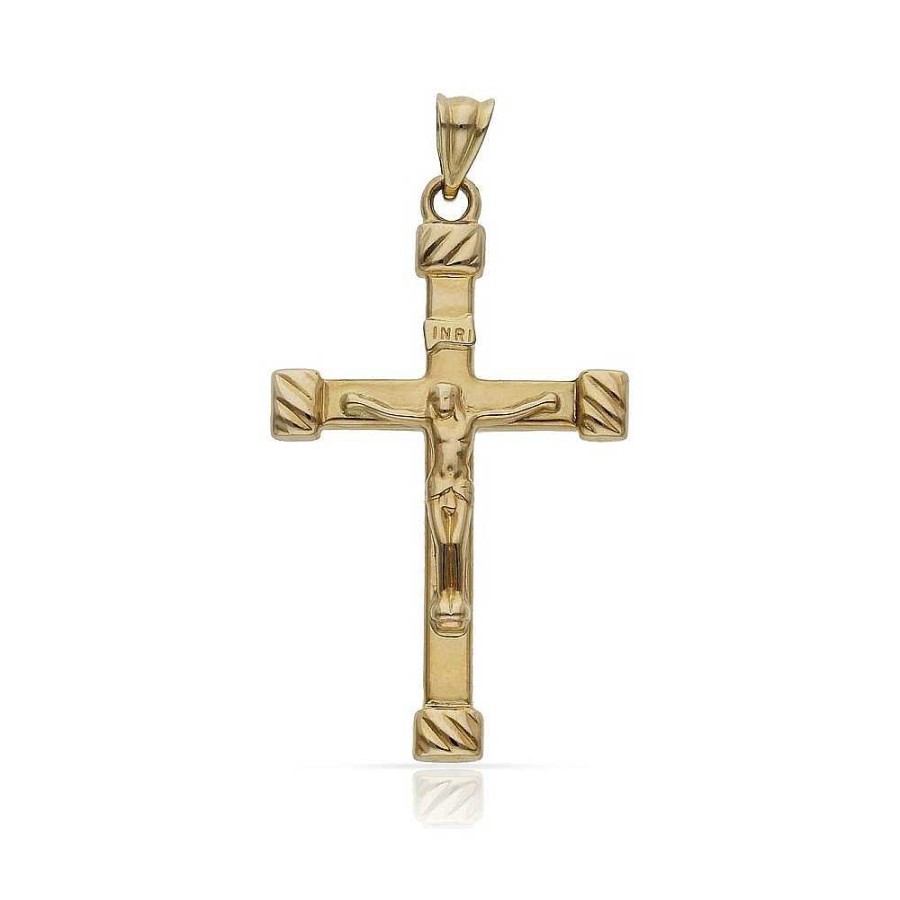 Joyas Joyas Terrones | Cruz Oro 18 K Cristo C452