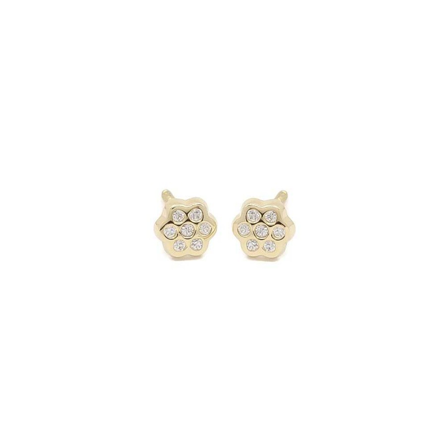 Infantil Joyas Terrones | Pendientes Eles Ni A Oro 18 K 41A1491