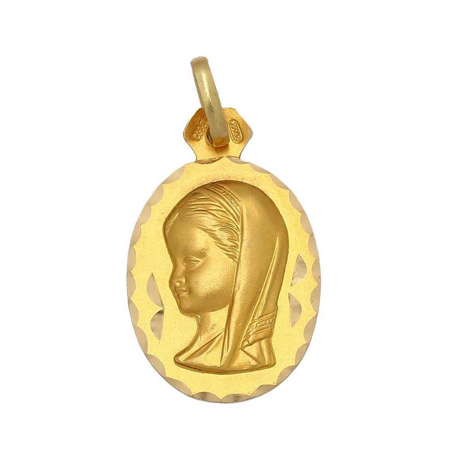 Joyas Joyas Terrones | Medalla Virgen Ni A Oro 18K M212