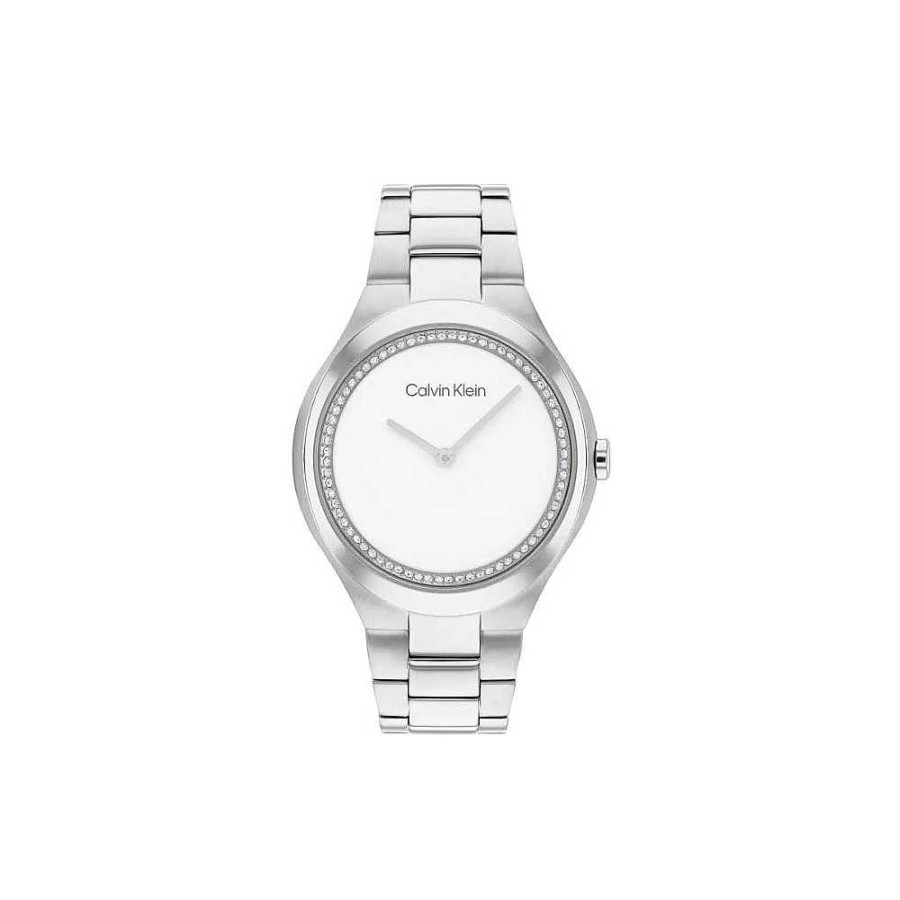 Relojes Calvin Klein | Reloj Calvin Klein Mujer 25200365 Plateado