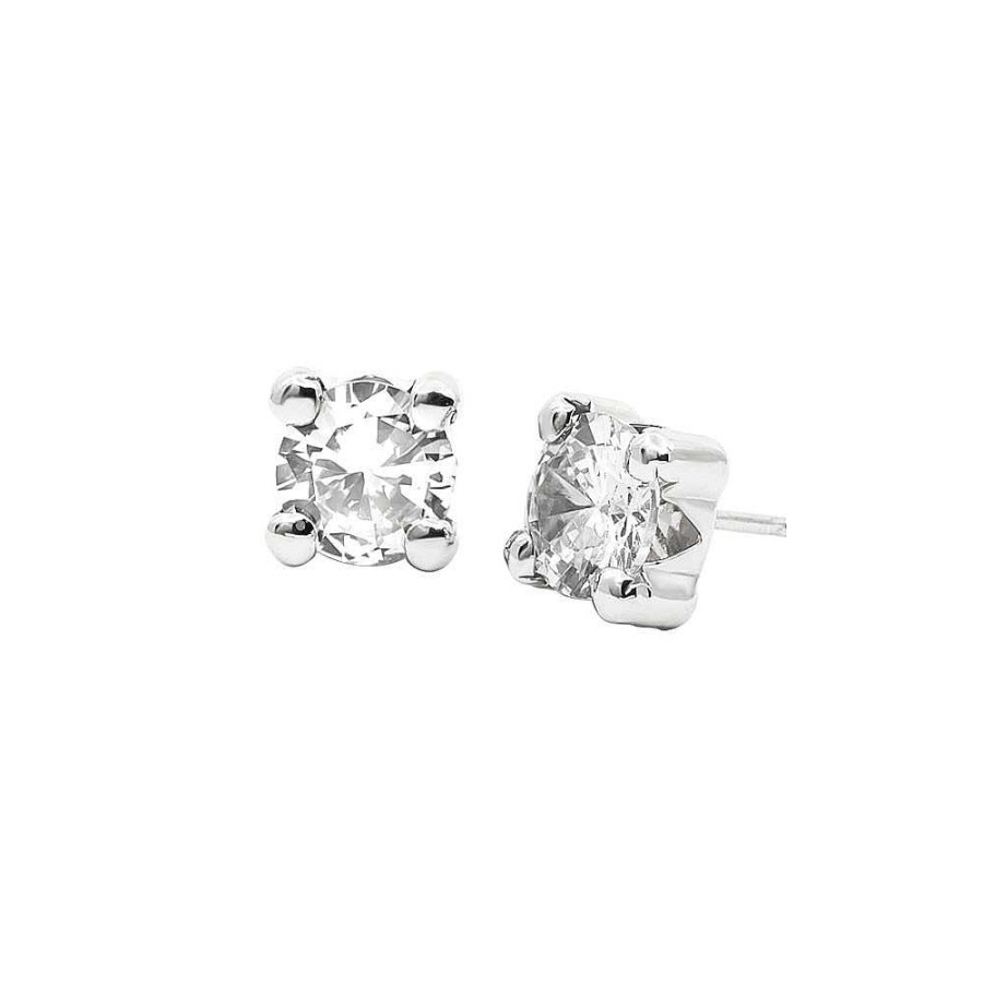 Joyas Joyas Terrones | Pendientes Eles Oro Blanco 18K 61B1905