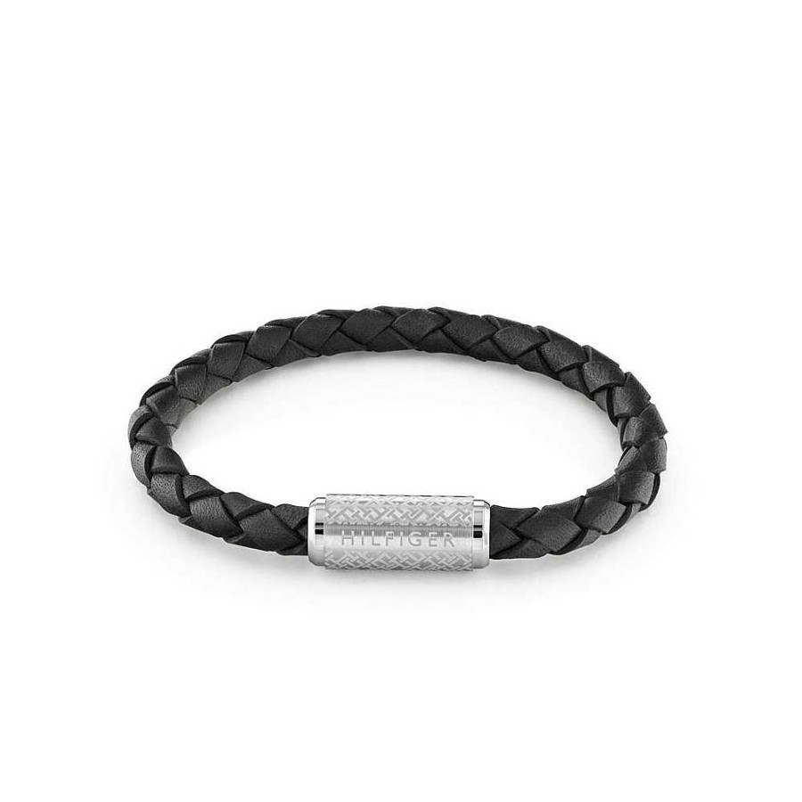 Joyas Tommy Hilfiger | Pulsera Tommy Hilfiger Hombre 2790479 Negra