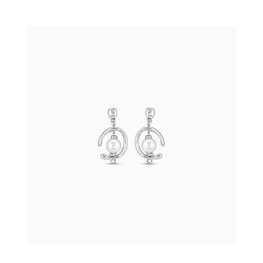 Joyas UNOde50 | Pendientes Mujer Plateados Perla Unode50