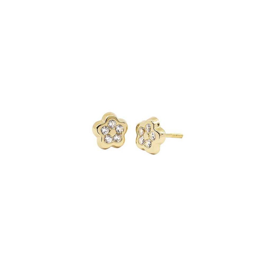 Joyas Joyas Terrones | Pendientes Eles Ni A Oro 18K 41A1301