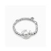 Joyas UNOde50 | Pulsera Mujer Plateada Con Perla Unode50