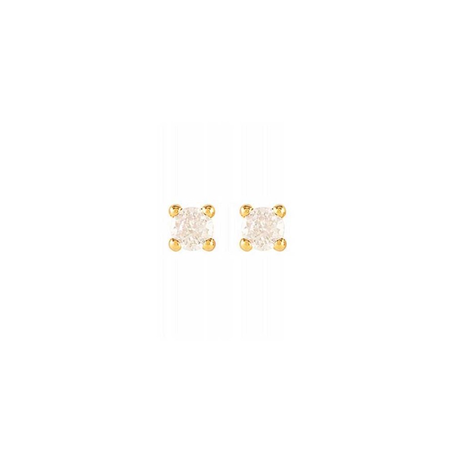 Joyas Joyas Terrones | Pendientes Eles Ni A Oro 18K 61A1901/5