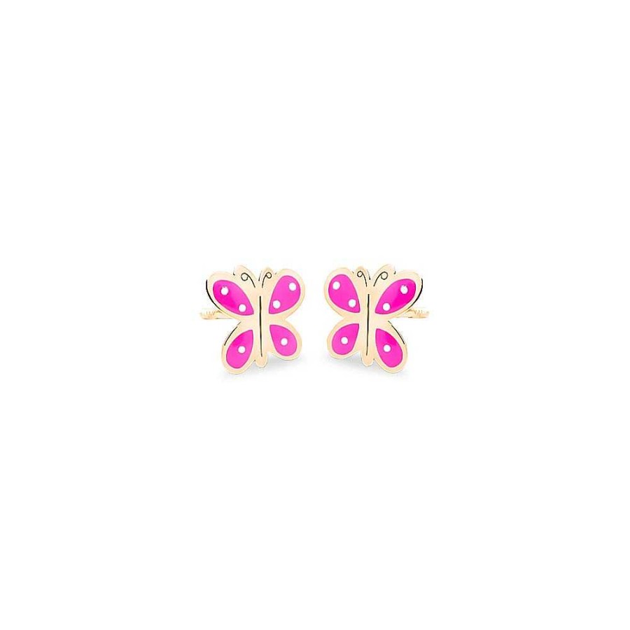 Infantil Joyas Terrones | Pendientes Eles Ni A Oro 18 K 69Ap72/R