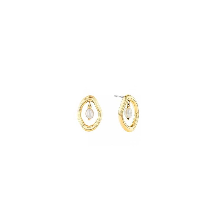 Joyas Calvin Klein | Pendientes Calvin Klein De Mujer 35000562 Dorados