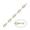 Joyas Joyas Terrones | Pulsera Bicolor Oro 18K Pu832