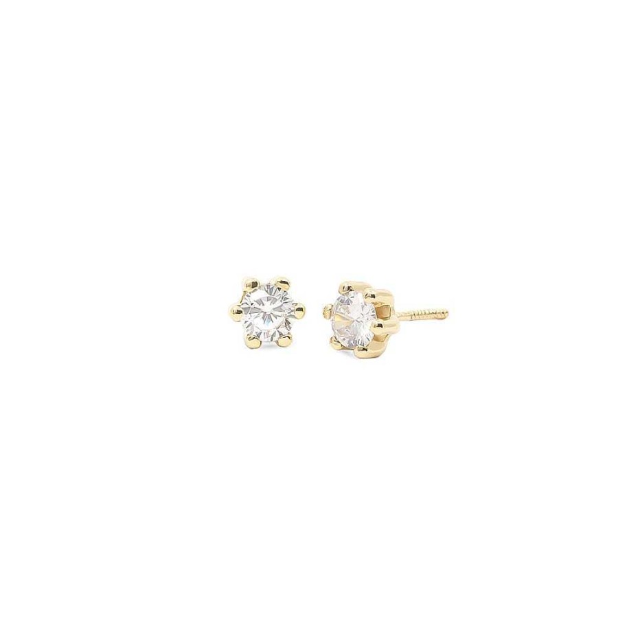 Joyas Joyas Terrones | Pendientes Eles Ni A Oro 18K 61A1951/4