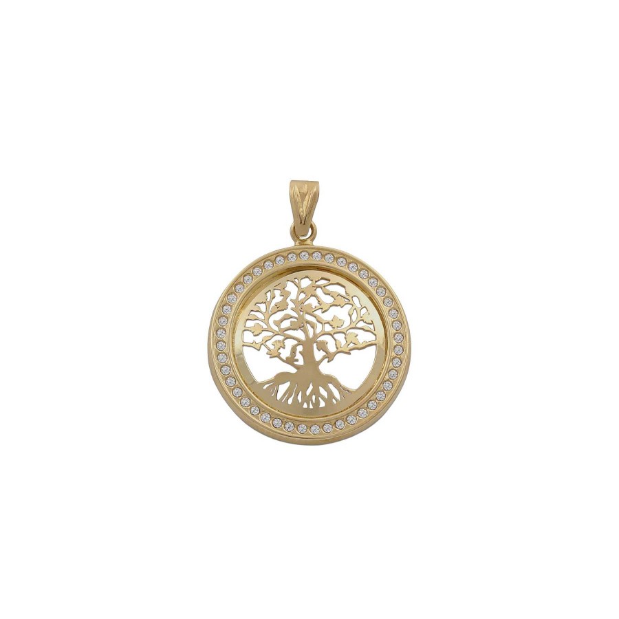 Joyas Joyas Terrones | Colgante Arbol De La Vida Oro 18K G762