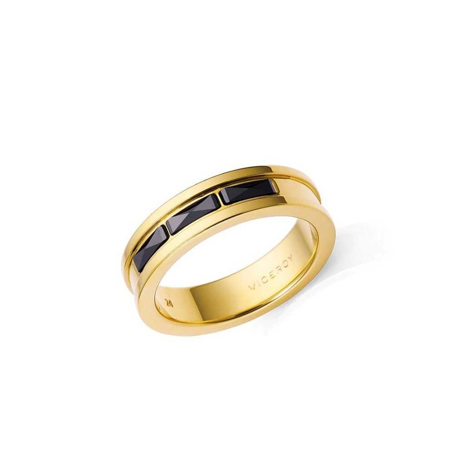 Joyas Viceroy | Anillo Viceroy Magnum Cer Mica Dorado