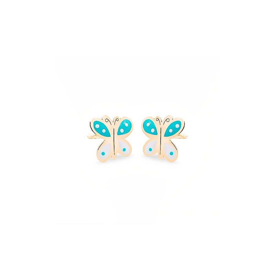 Infantil Joyas Terrones | Pendientes Eles Ni A Oro 18 K 69Ap72/Tb