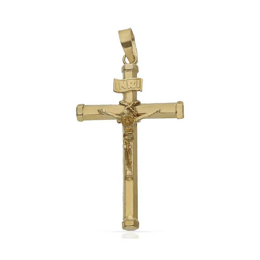 Joyas Joyas Terrones | Cruz Oro 18 K Cristo C4013F