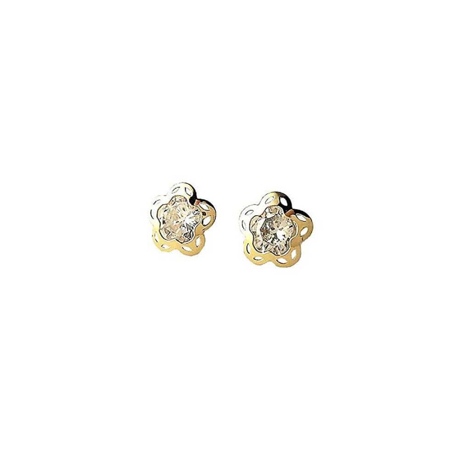 Joyas Joyas Terrones | Pendientes Eles Ni A Oro 18K 61A3301