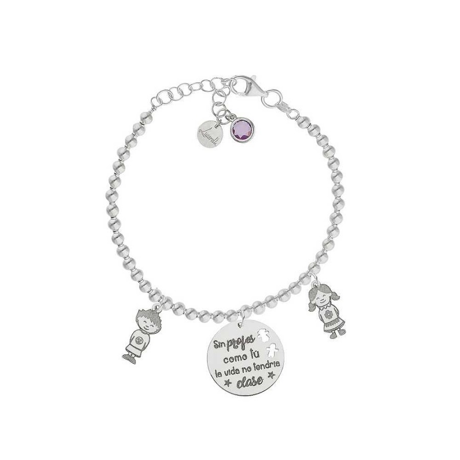 Joyas Joyas Terrones | Pulsera Profe Mi Historia Ag3204