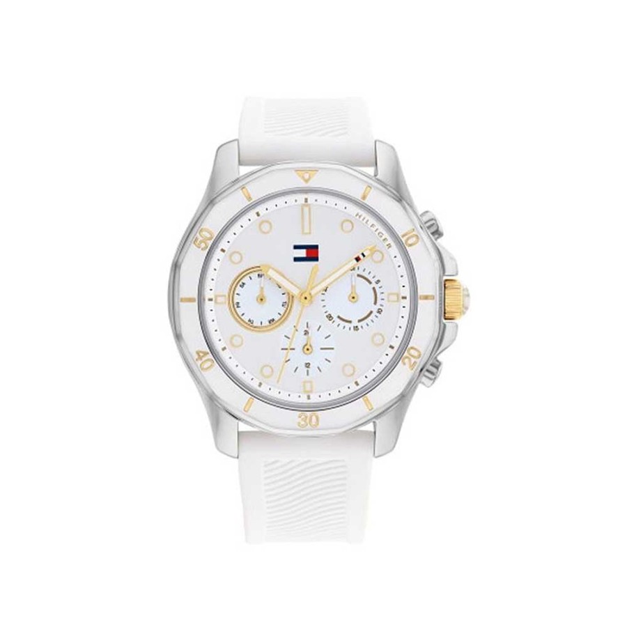 Relojes Tommy Hilfiger | Reloj Tommy Hilfiger Mujer Multifunci N 1782568 Blanco