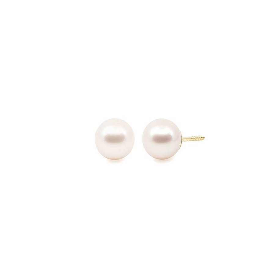 Joyas Joyas Terrones | Pendientes Eles Ni A Oro 18K Perla Cultivada 67A7203