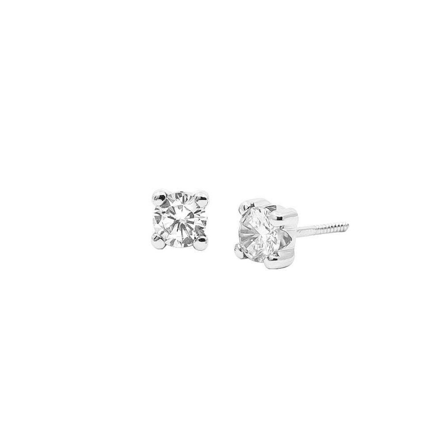 Joyas Joyas Terrones | Pendientes Eles Ni A Oro Blanco18K 61B1903/5