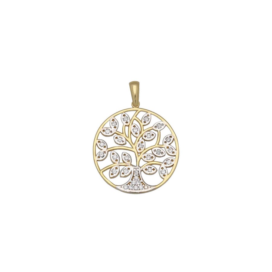 Joyas Joyas Terrones | Colgante Arbol De La Vida Oro 18K G54