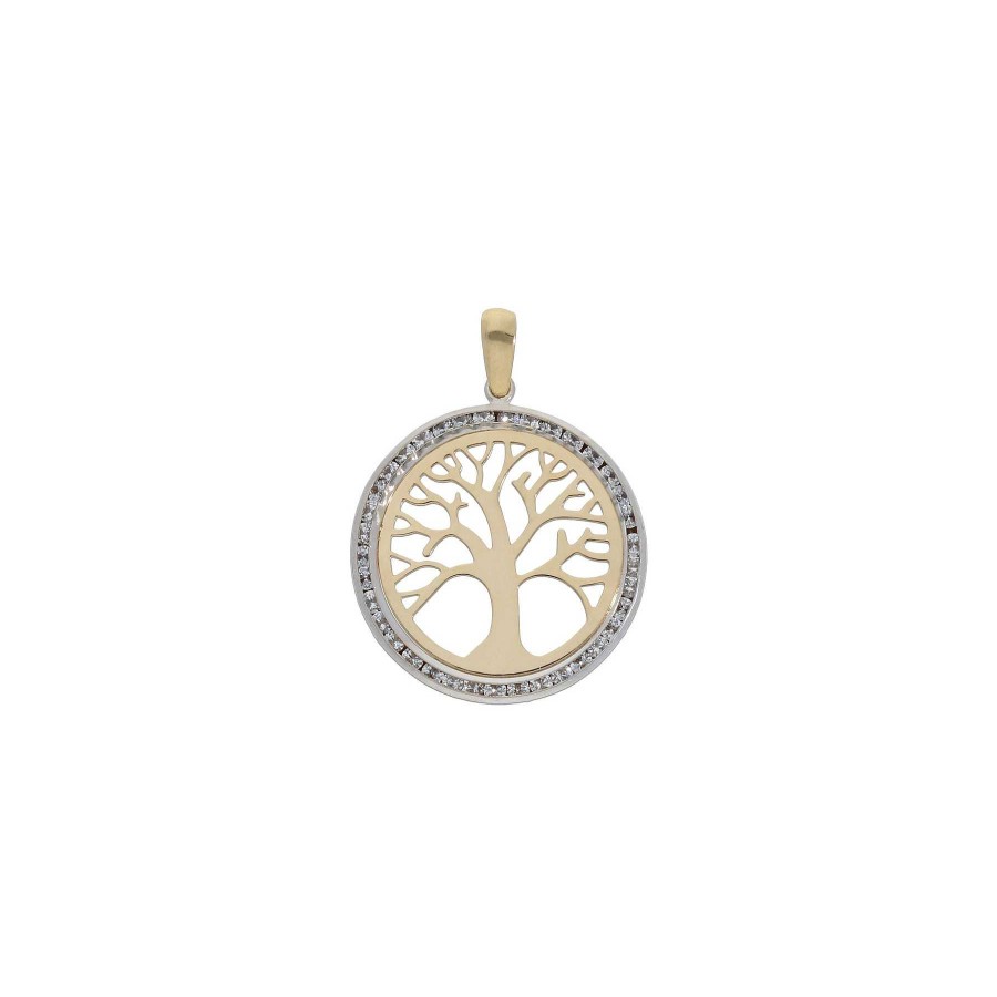 Joyas Joyas Terrones | Colgante Arbol De La Vida Oro 18K G822