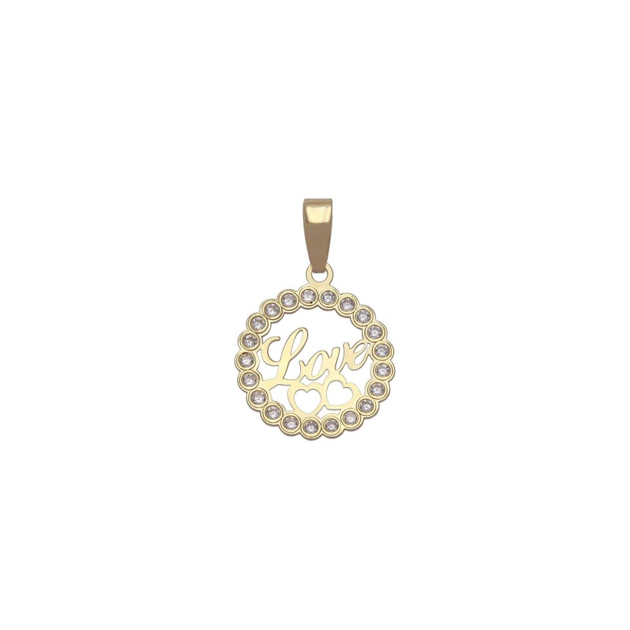 Joyas Joyas Terrones | Colgante Love Oro 18K G536