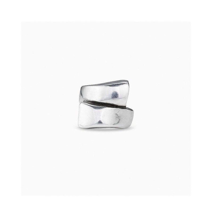 Joyas UNOde50 | Anillo De Mujer Plateado Ancho Unode50